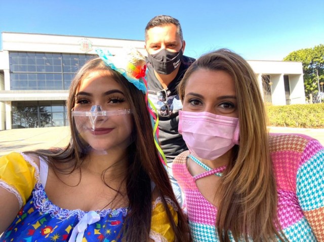 Nicodemos Barbosa, Jullya Nunes e Priscila Peterlevitz (Foto: Divulgação)